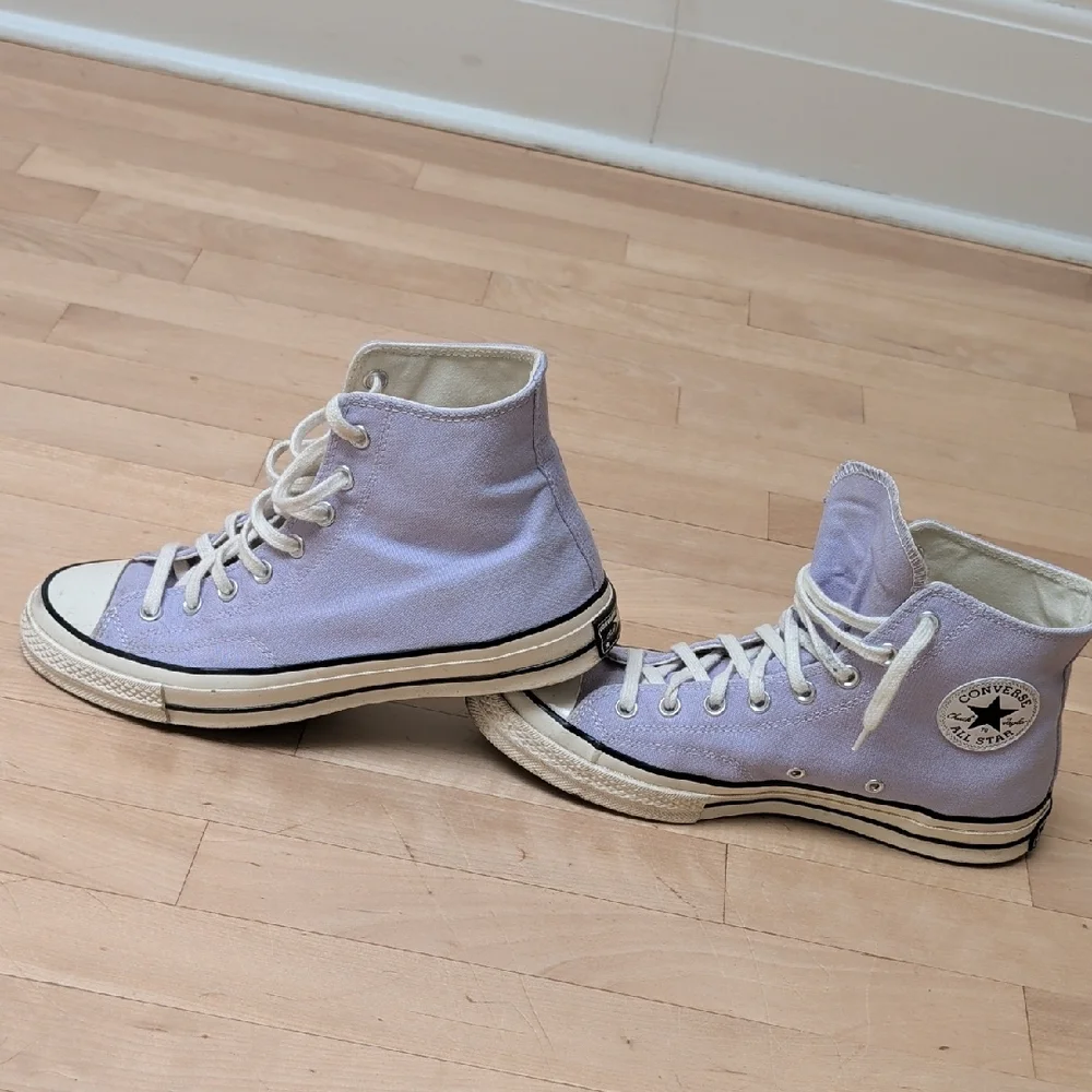 Lilac Purple Converse Chuck 70 Sneakers Size 9M / 11W / 42EU - Picture 3 of 6